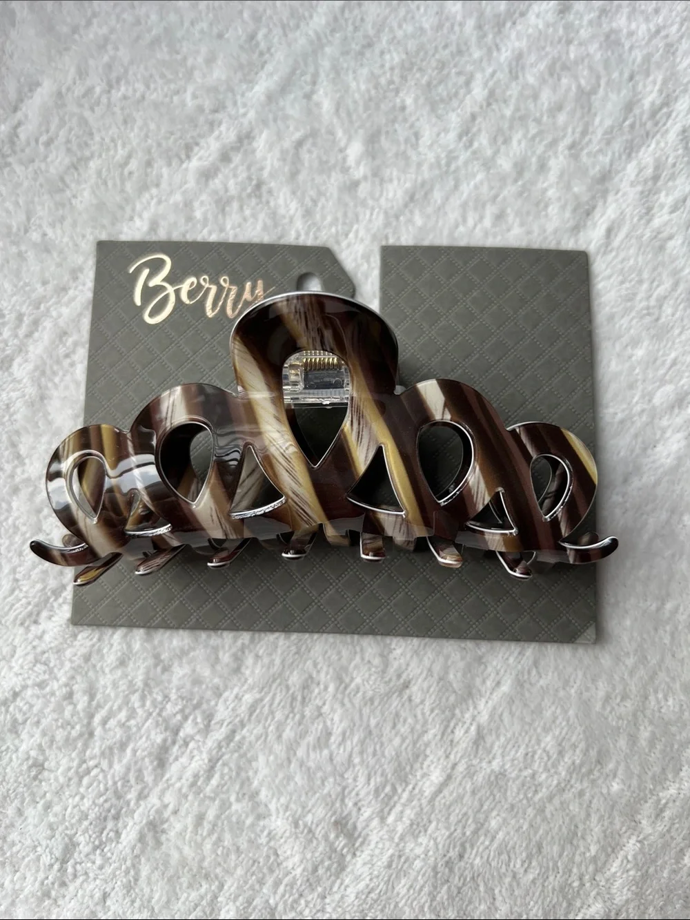 Berry Hair Claw Clips
